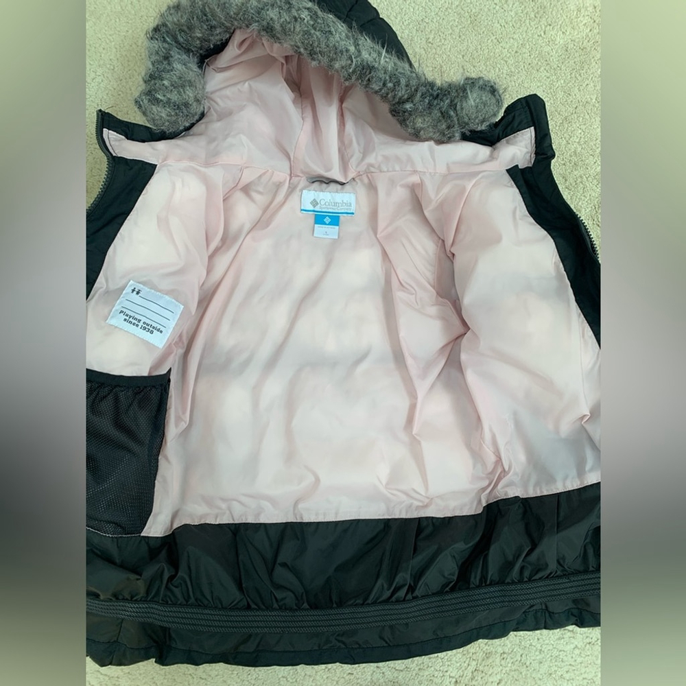 Columbia Size Small, 7/8, Black Arctic Blast Puffer Coat - Picture 5 of 13
